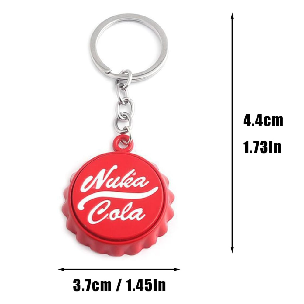 Nuka Cola Bottle Cap Keychain